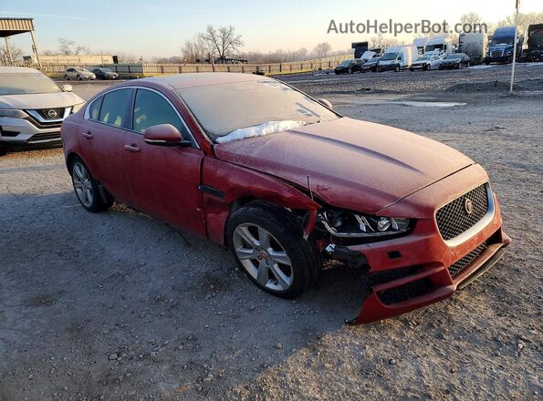 SAJAD4BG5HA947181 2017 JAGUAR XF Red 