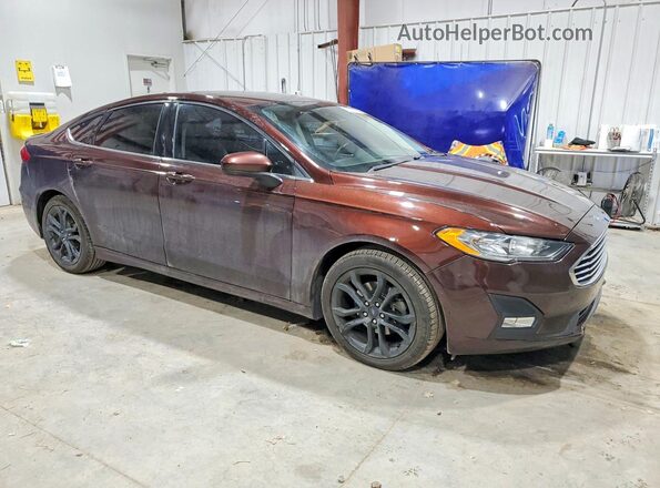 3FA6P0HD7KR176789 2019 FORD FUSION Brown 