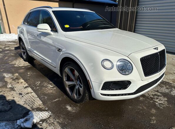 SJAAM2ZV1KC026676 2019 BENTLEY BENTAYGA White უკანა მარცხენა