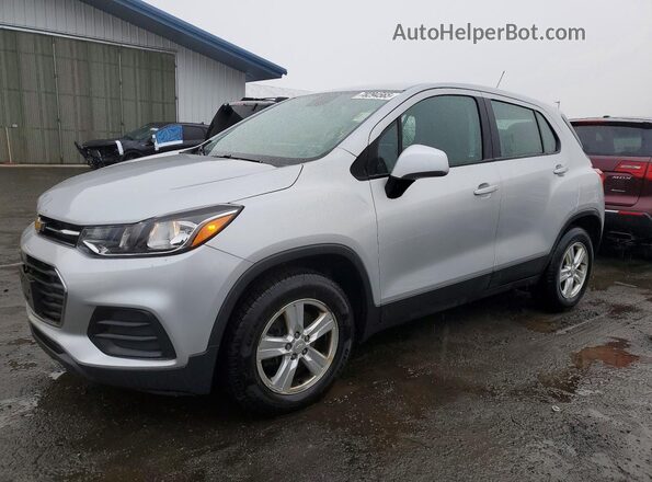 3GNCJNSB7JL387423 2018 CHEVROLET TRAX Silver 