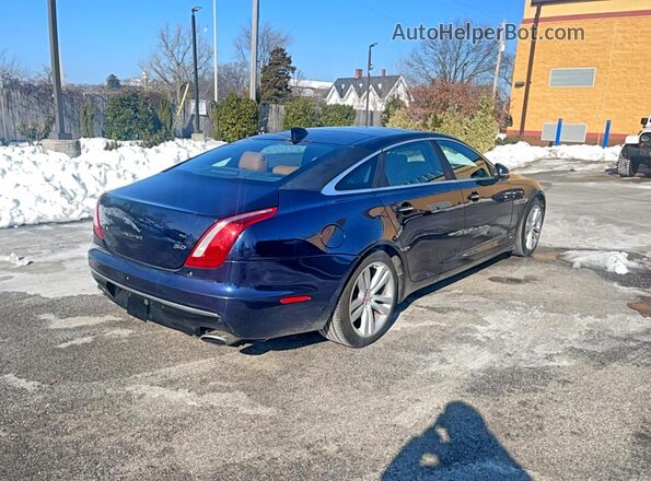 SAJWA2G7XH8W10685 2017 JAGUAR XJL Blue Widok z przodu