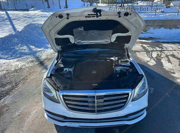 WDDUG8GB1KA436037 2019 MERCEDES-BENZ S White 
