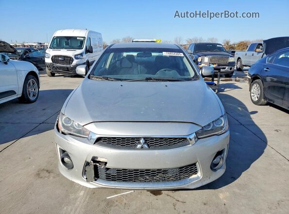 JA32U2FU2GU005026 2016 MITSUBISHI LANCER Silver Rear view
