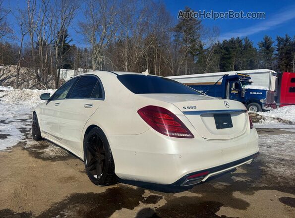 WDDUG8CB4HA316277 2017 MERCEDES-BENZ S Белый Передняя правая четверть