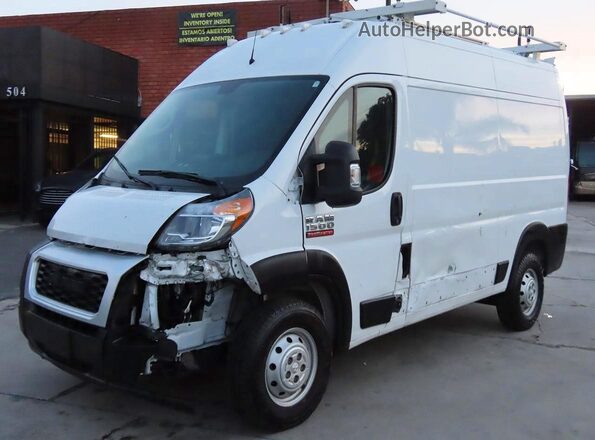 3C6LRVBG4ME567052 2021 RAM PROMASTER White უკანა მარჯვენა