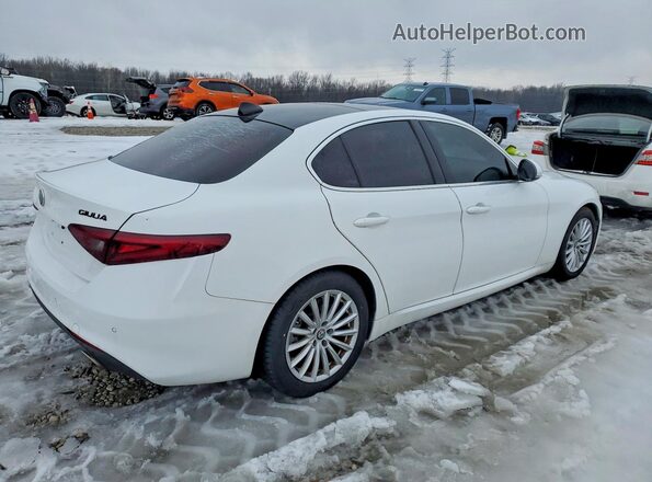 ZARFAMAN3M7649027 2021 ALFA ROMEO GIULIA White Передня права чверть