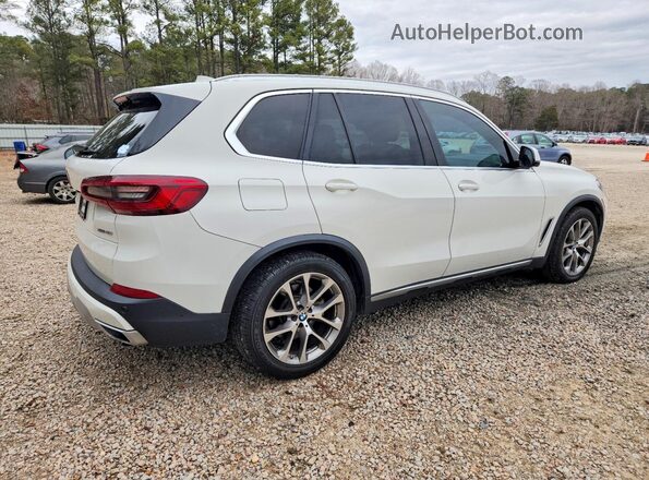 5UXCR6C53KLL35234 2019 BMW X5 White წინა მარჯვენა