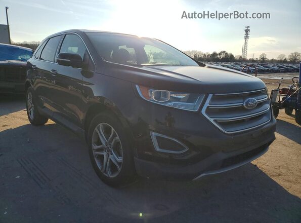 2FMPK3K96GBB13364 2016 FORD EDGE Black 