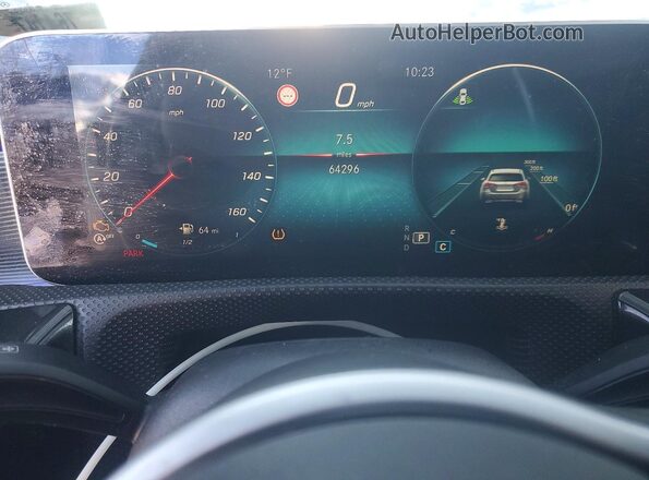WDD3G4FB1KW001236 2019 MERCEDES-BENZ A-CLASS Черный 