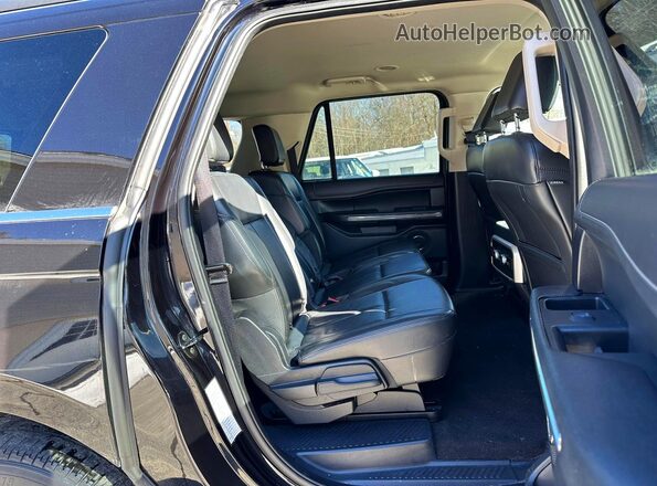 1FMJK1J89PEA06722 2023 FORD EXPEDITION Black Widok wnętrza z przodu