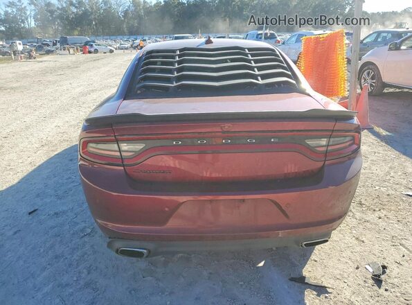 2C3CDXHG8JH187081 2018 DODGE CHARGER Maroon 