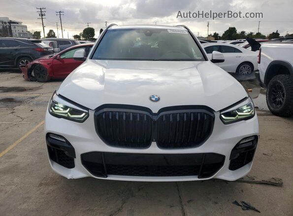 5UXCR4C05LLW63894 2020 BMW X5 White 
