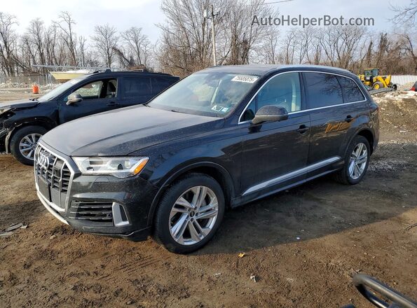WA1LXBF72ND020155 2022 AUDI Q7 Black Задня ліва чверть