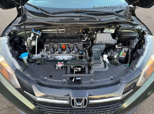 3CZRU5H55HM709616 2017 HONDA HR-V Green Widok deski rozdzielczej
