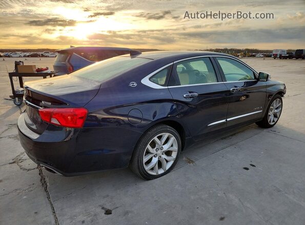2G1125S34J9109029 2018 CHEVROLET IMPALA Синий 