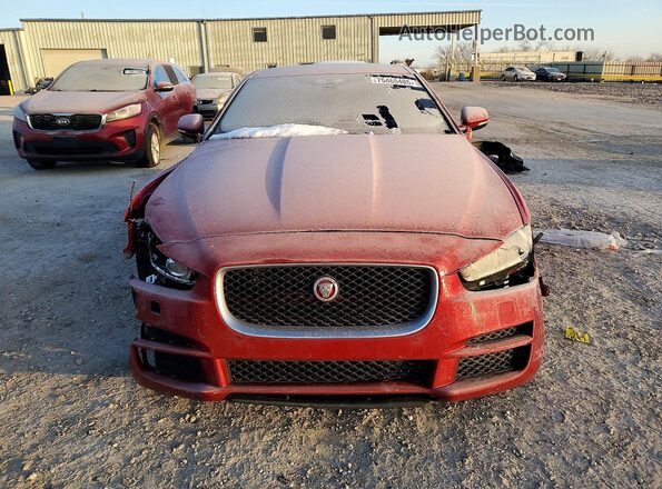 SAJAD4BG5HA947181 2017 JAGUAR XF Red 