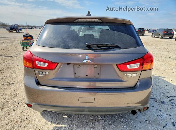 JA4AP3AU3HZ069365 2017 MITSUBISHI OUTLANDER Brown 