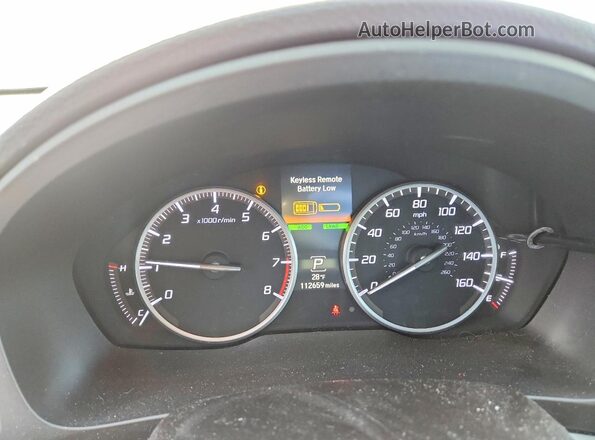 19UDE2F38KA011892 2019 ACURA ILX Red 