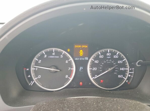 19UDE2F70GA025733 2016 ACURA ILX Серый Вид щитка приборов