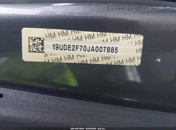 19UDE2F70JA007885 2018 ACURA ILX Серый 