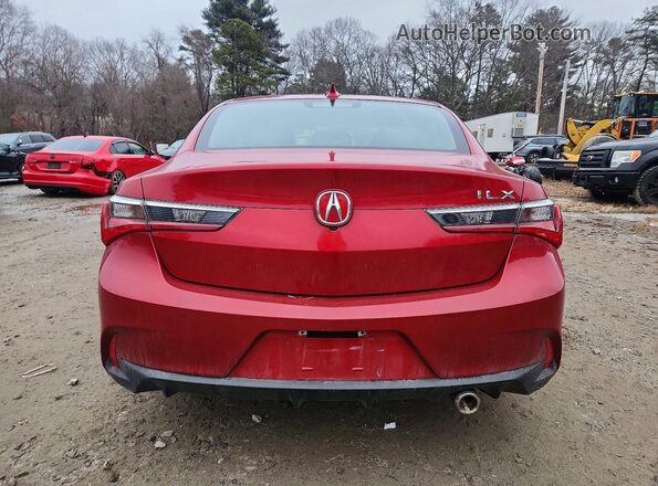 19UDE2F70MA006370 2021 ACURA ILX Red Вид ззаду