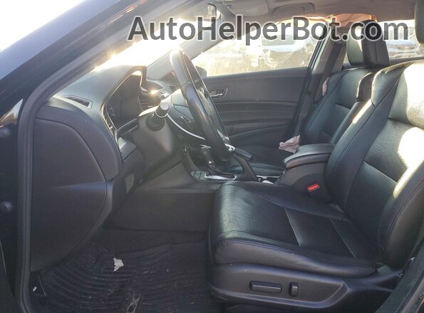 19UDE2F72GA020162 2016 ACURA ILX Black წინა სალონის ხედი