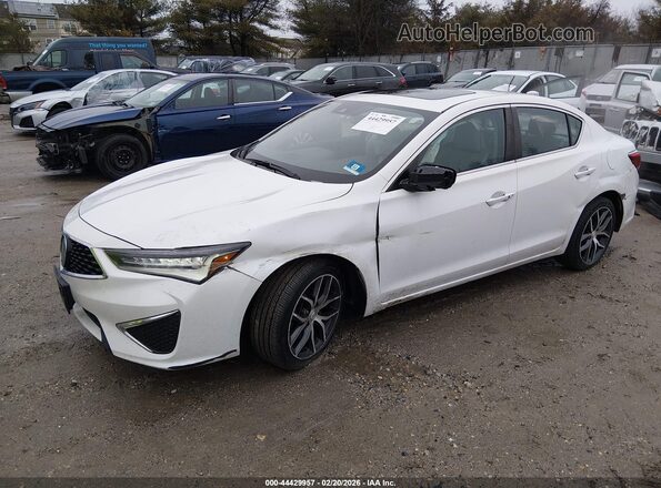 19UDE2F74LA013014 2020 ACURA ILX White Przód lewy