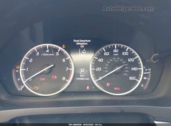 19UDE2F75LA001079 2020 ACURA ILX Белый Вид задних сидений