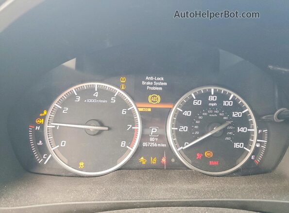 19UDE2F76LA012950 2020 ACURA ILX Белый Вид щитка приборов