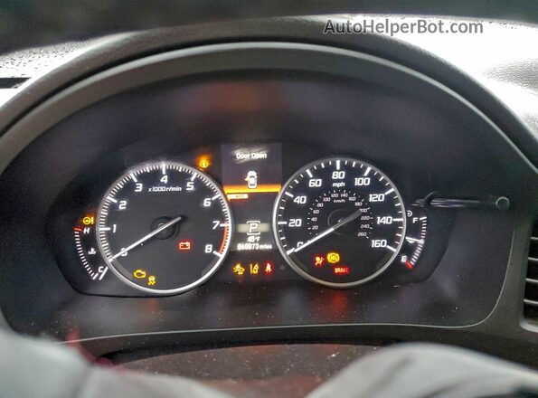 19UDE2F77LA012178 2020 ACURA ILX Black Widok zestawu wskaźników