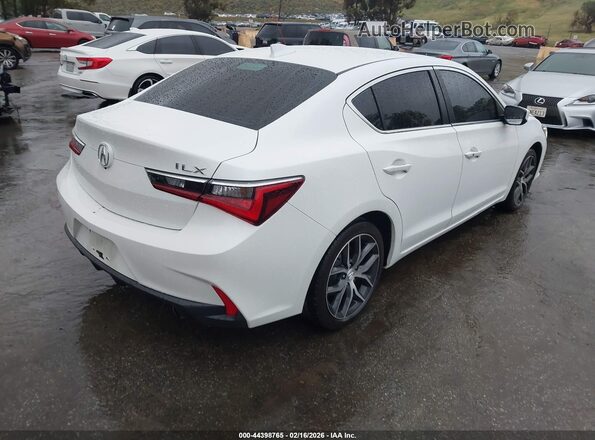 19UDE2F77NA004455 2022 ACURA ILX Белый Задняя правая четверть