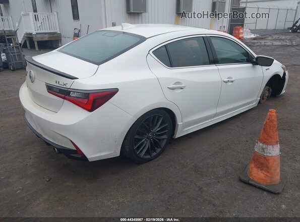 19UDE2F82MA010820 2021 ACURA ILX White Rear right