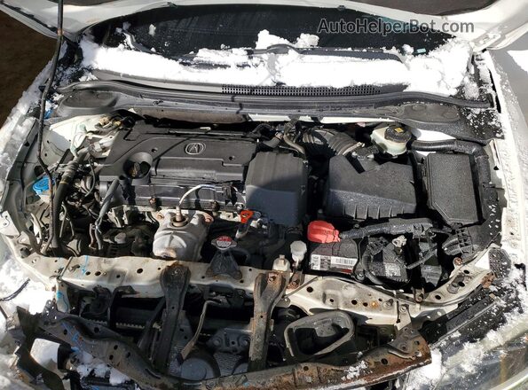 19UDE2F86GA012672 2016 ACURA ILX White Widok wnętrza z tyłu