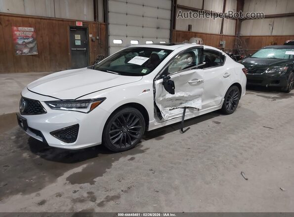 19UDE2F86NA008618 2022 ACURA ILX Белый Передняя левая четверть