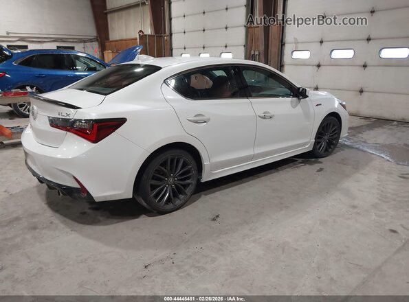 19UDE2F86NA008618 2022 ACURA ILX Белый Задняя правая четверть