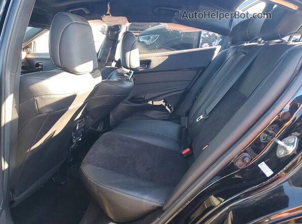19UDE2F8XGA011928 2016 ACURA ILX Black Widok tylnych siedzeń