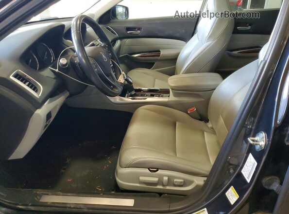 19UUB1F38GA001096 2016 ACURA TLX Угольный Вид салона спереди