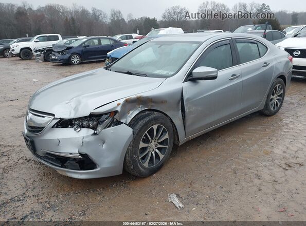 19UUB1F38HA004999 2017 ACURA TLX Silver Передня ліва чверть