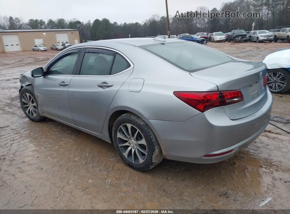 19UUB1F38HA004999 2017 ACURA TLX Silver Задня ліва чверть