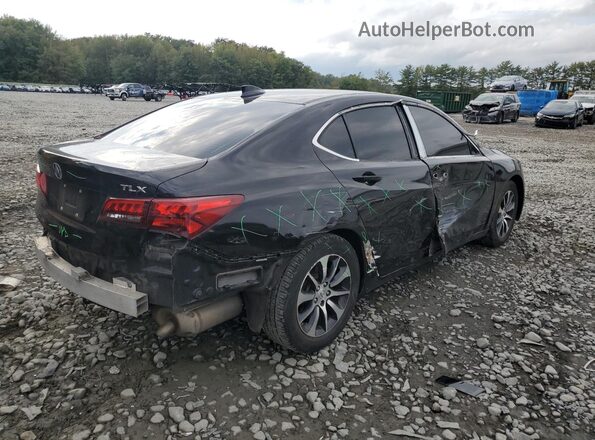 19UUB1F38HA006574 2017 ACURA TLX Black Tył prawy