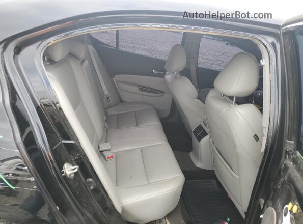 19UUB1F38HA006574 2017 ACURA TLX Black Widok tylnych siedzeń