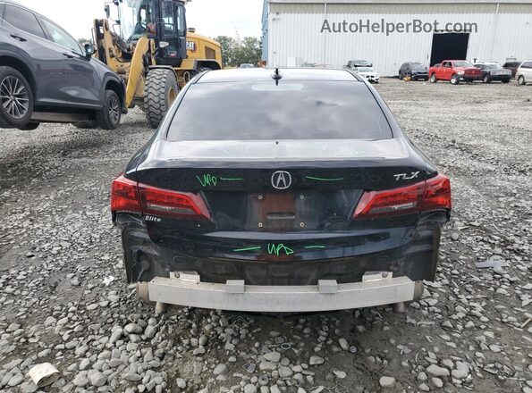 19UUB1F38HA006574 2017 ACURA TLX Black Widok z tyłu
