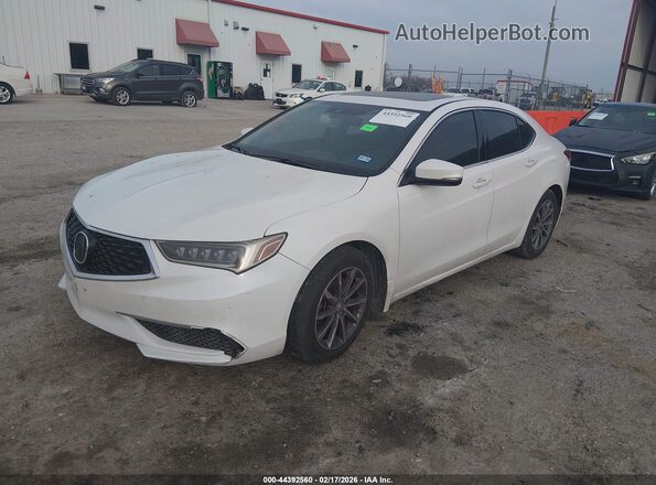 19UUB1F3XKA001092 2019 ACURA TLX Белый Передняя левая четверть