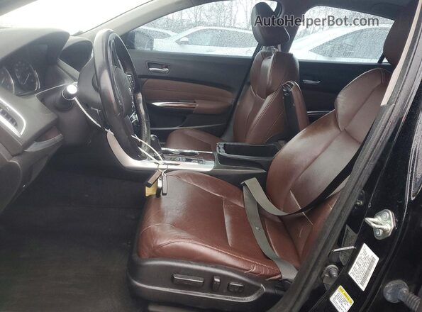 19UUB1F58GA006901 2016 ACURA TLX Black Front interior view