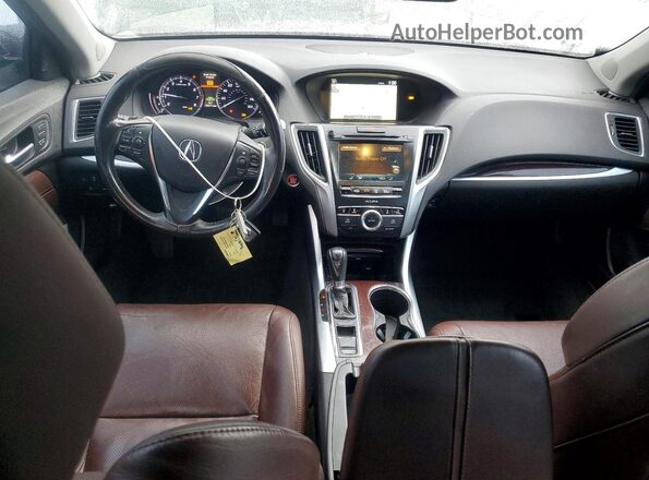 19UUB1F58GA006901 2016 ACURA TLX Black Dashboard view