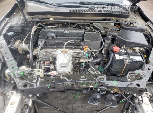 19UUB1F58GA006901 2016 ACURA TLX Black Rear interior view