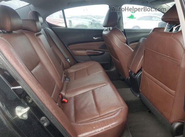 19UUB1F58GA006901 2016 ACURA TLX Black Rear seats view