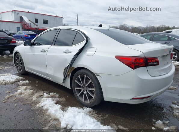 19UUB2F32HA001554 2017 ACURA TLX White Задня ліва чверть