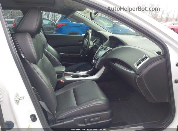 19UUB2F32HA001554 2017 ACURA TLX White Вид салону спереду