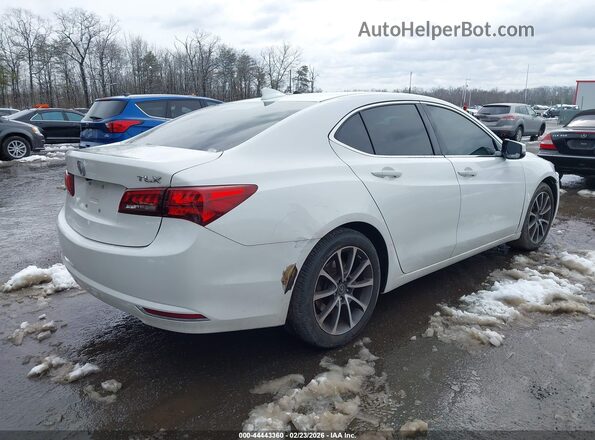 19UUB2F32HA001554 2017 ACURA TLX White Задня права чверть